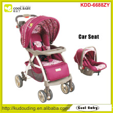 Manufacturer New Baby Stroller 2 to 1 Adjustable Handle Height Baby Stroller with Carseat